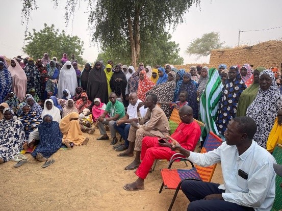 Sensibilisation sur la paix et la cohésion sociale dans la région de Tillaberi,  Gotheye ( Dargol).
